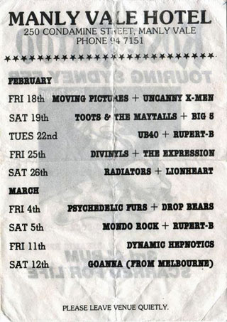 Manly Vale Hotel 1983