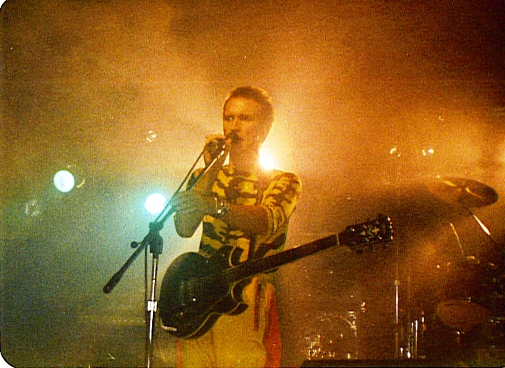 Colin Hay somewhere amongst the smoke in Canberra