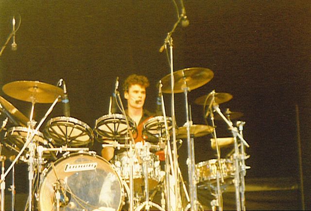 John Farriss. Now where can I put another roto tom?