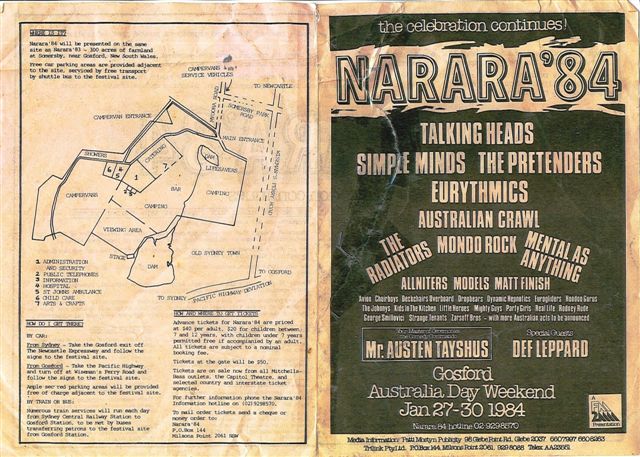 Narara 84 program