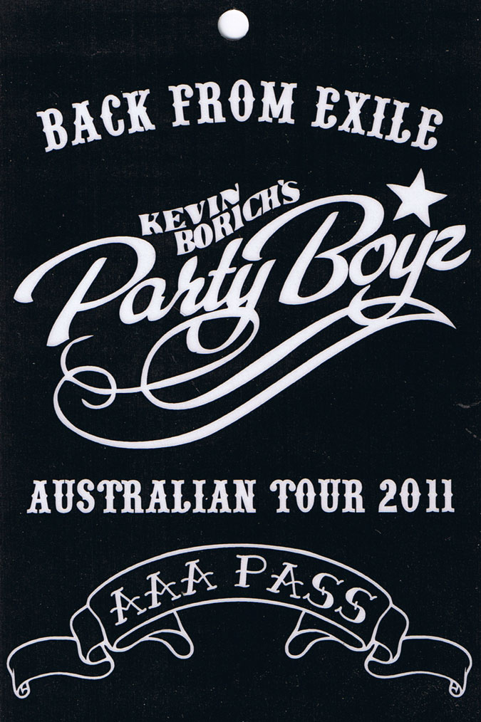 Backstage Pass Front