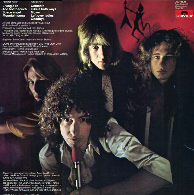 Supernaut cover back
